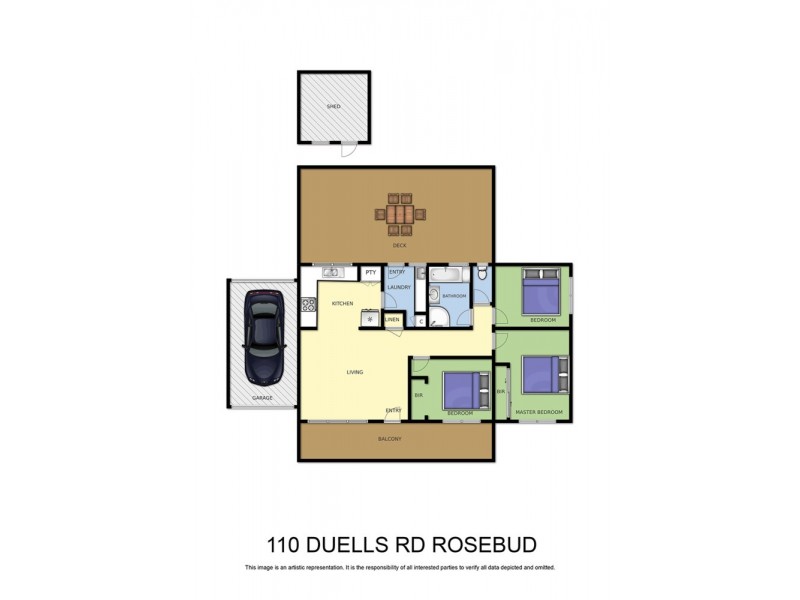 110 Duells Road, Rosebud VIC 3939 Floorplan