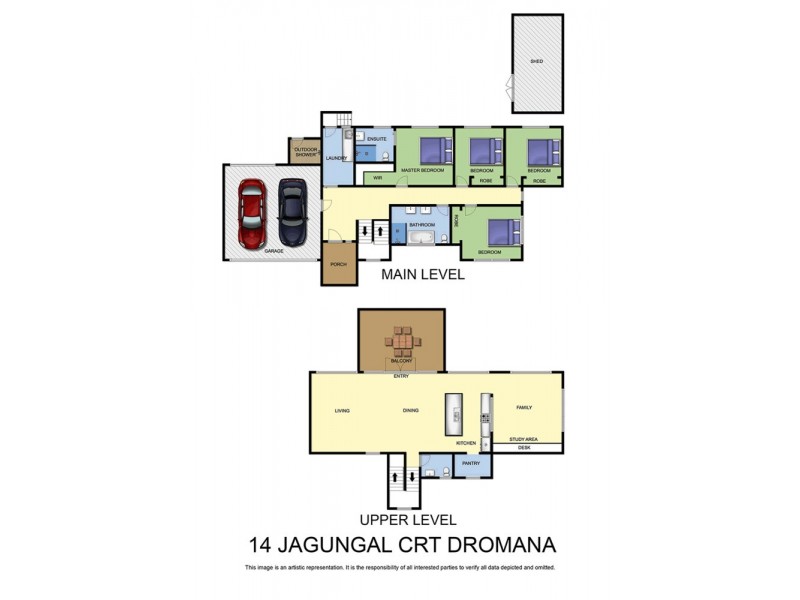 14 Jagungal Court, Dromana VIC 3936 Floorplan