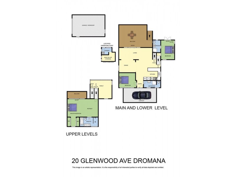 20 Glenwood Ave, Dromana VIC 3936 Floorplan
