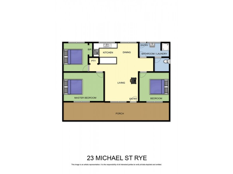 23 Michael Street, Rye VIC 3941 Floorplan