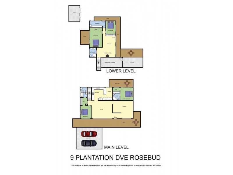 9 Plantation Drive, Rosebud VIC 3939 Floorplan