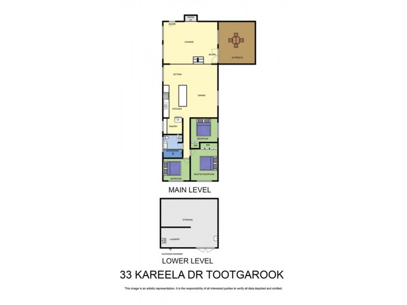 33 Kareela Drive, Tootgarook VIC 3941 Floorplan