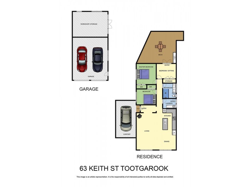 63 Keith Street, Tootgarook VIC 3941 Floorplan
