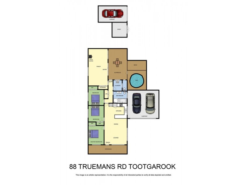 88 Truemans Road, Tootgarook VIC 3941 Floorplan