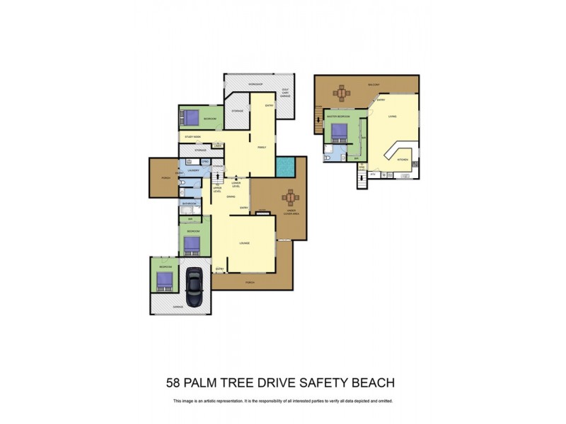 58 Palm Tree Drive, Safety Beach VIC 3936 Floorplan