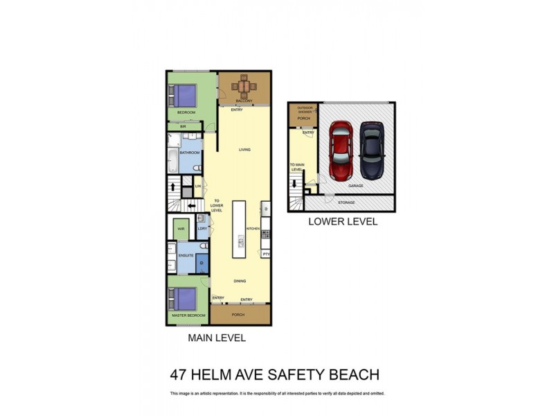47 Helm Avenue, Safety Beach VIC 3936 Floorplan