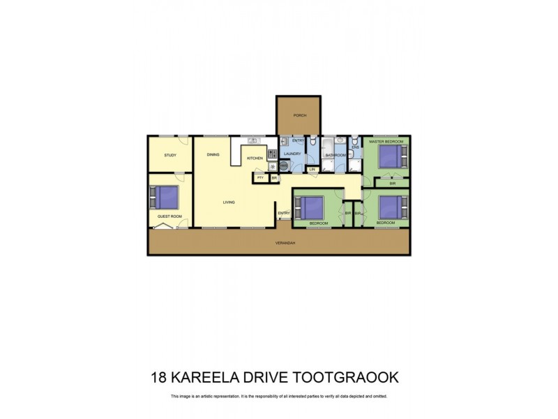 18 Kareela Drive, Tootgarook VIC 3941 Floorplan