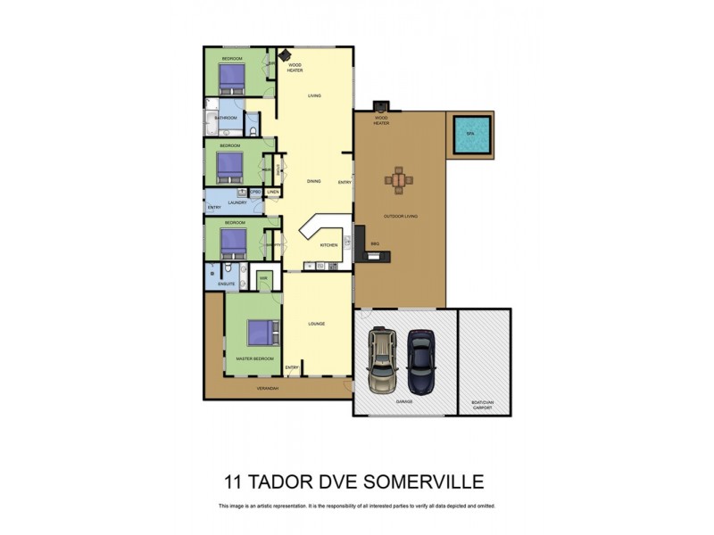 11 Tador Drive, Somerville VIC 3912 Floorplan