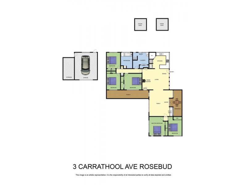 3 Carrathool Avenue, Rosebud VIC 3939 Floorplan