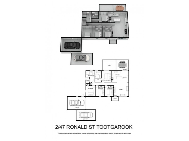 2/47 Ronald Street, Tootgarook VIC 3941 Floorplan