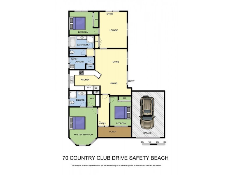 70 Country Club Drive, Safety Beach VIC 3936 Floorplan