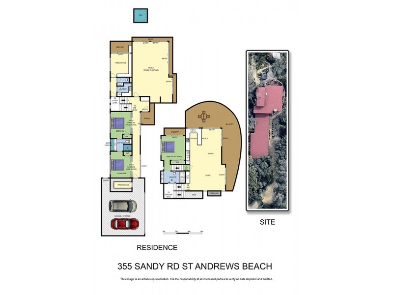 355 Sandy Road, St Andrews Beach VIC 3941 Floorplan