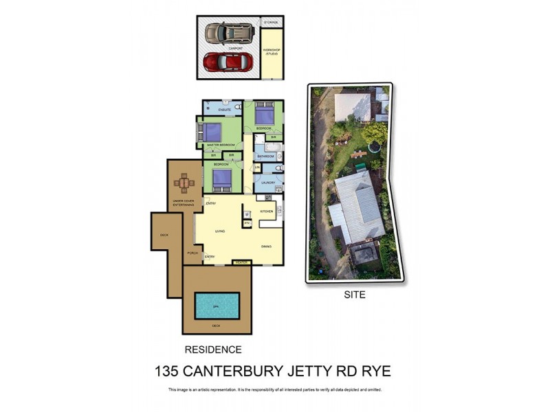 135 Canterbury Jetty Road, Rye VIC 3941 Floorplan