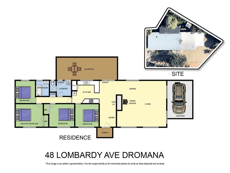 48 Lombardy Avenue, Dromana VIC 3936 Floorplan