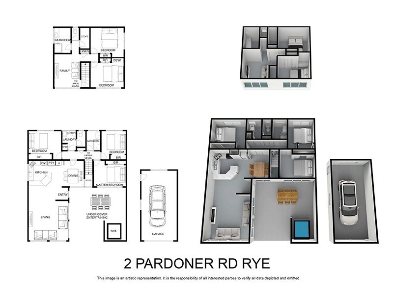 2 Pardoner Road, Rye VIC 3941 Floorplan