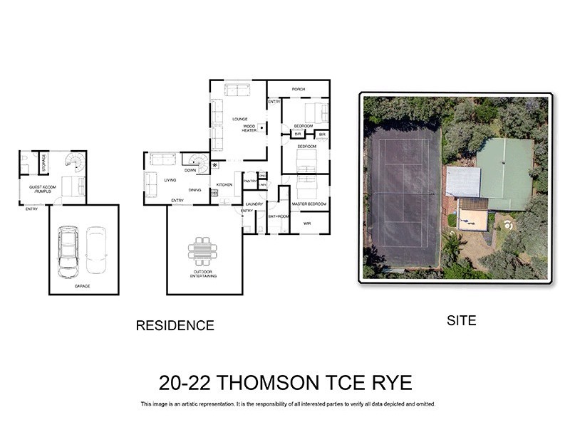 20-22 Thomson Terrace, Rye VIC 3941 Floorplan