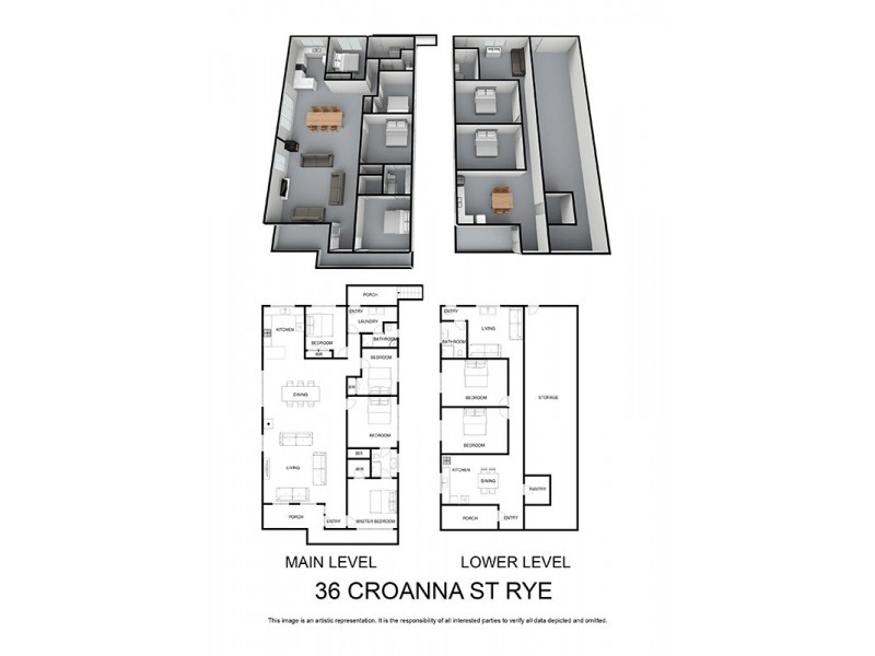 36 Croanna Street, Rye VIC 3941 Floorplan