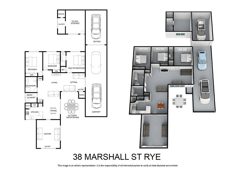 38 Marshall Street, Rye VIC 3941 Floorplan
