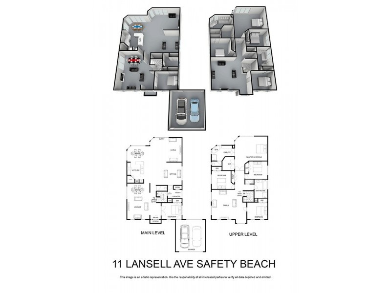 11 Lansell Avenue, Safety Beach VIC 3936 Floorplan