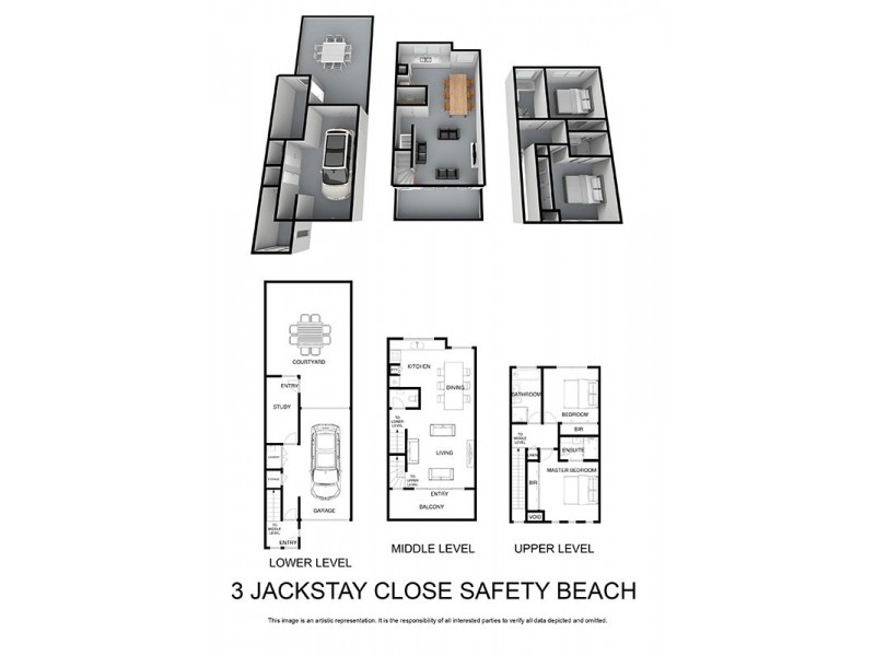 3 Jackstay Close, Safety Beach VIC 3936 Floorplan