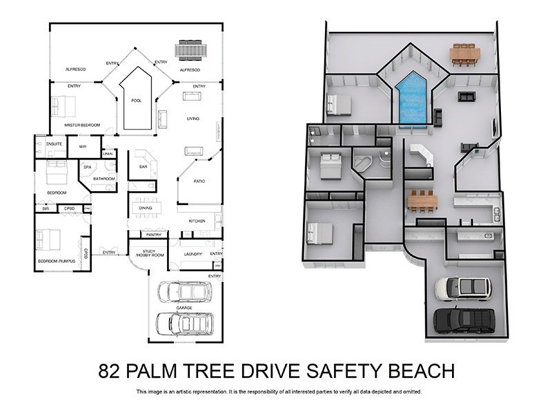 82 Palm Tree Drive, Safety Beach VIC 3936 Floorplan