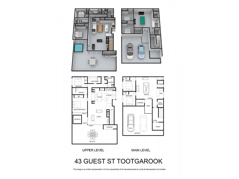 43 Guest Street, Tootgarook VIC 3941 Floorplan