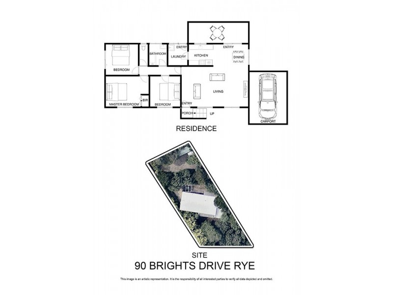 90 Brights Drive, Rye VIC 3941 Floorplan