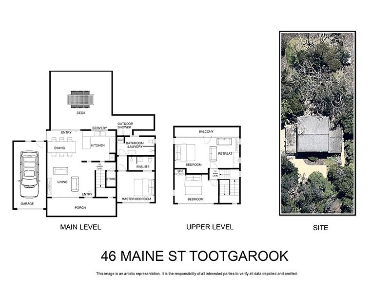 46 Maine Street, Tootgarook VIC 3941 Floorplan