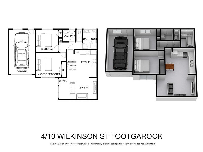 4/10 Wilkinson Street, Tootgarook VIC 3941 Floorplan