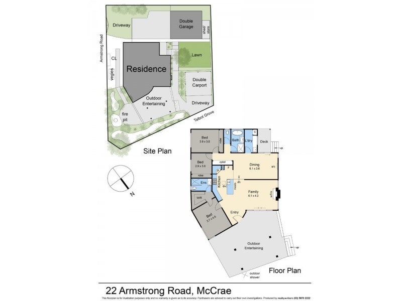 22 Armstrong Road, Mccrae VIC 3938 Floorplan
