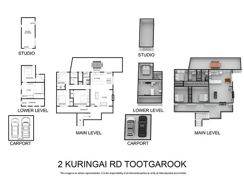 2 Kuringai Road, Tootgarook VIC 3941 Floorplan