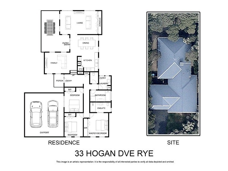 33 Hogan Drive, Rye VIC 3941 Floorplan