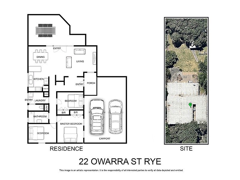 22 Owarra Street, Rye VIC 3941 Floorplan