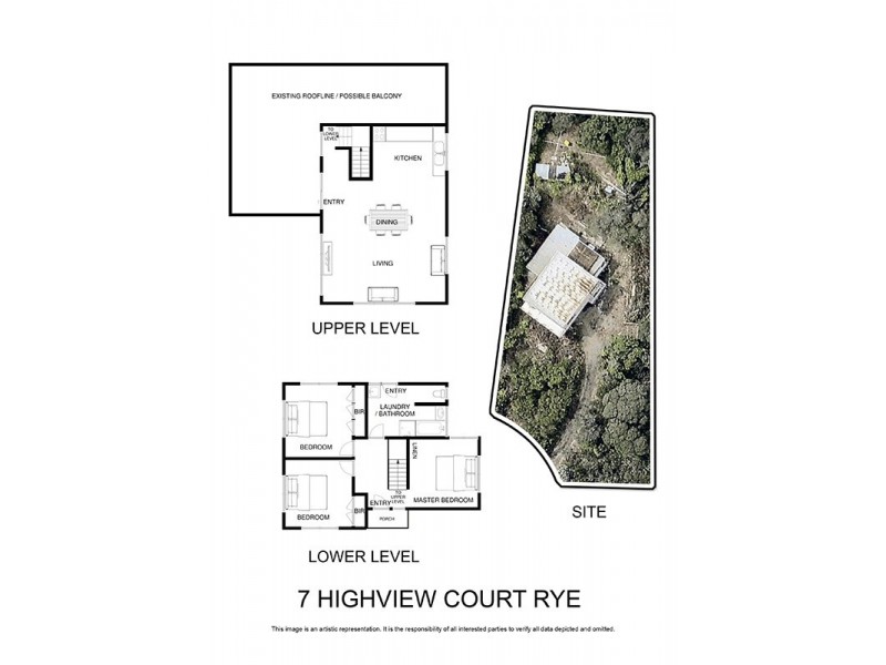 7 Highview Court, Rye VIC 3941 Floorplan