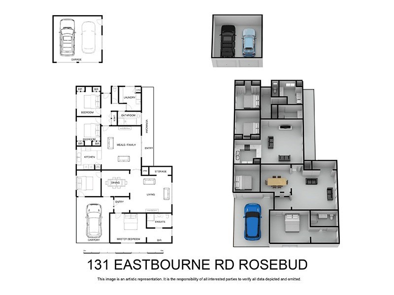 131 Eastbourne Road, Rosebud VIC 3939 Floorplan