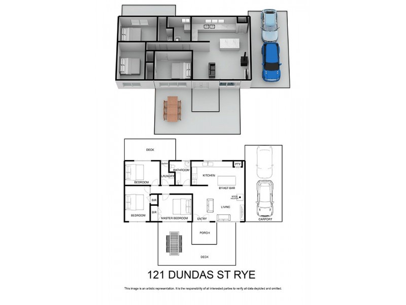 121 Dundas Street, Rye VIC 3941 Floorplan