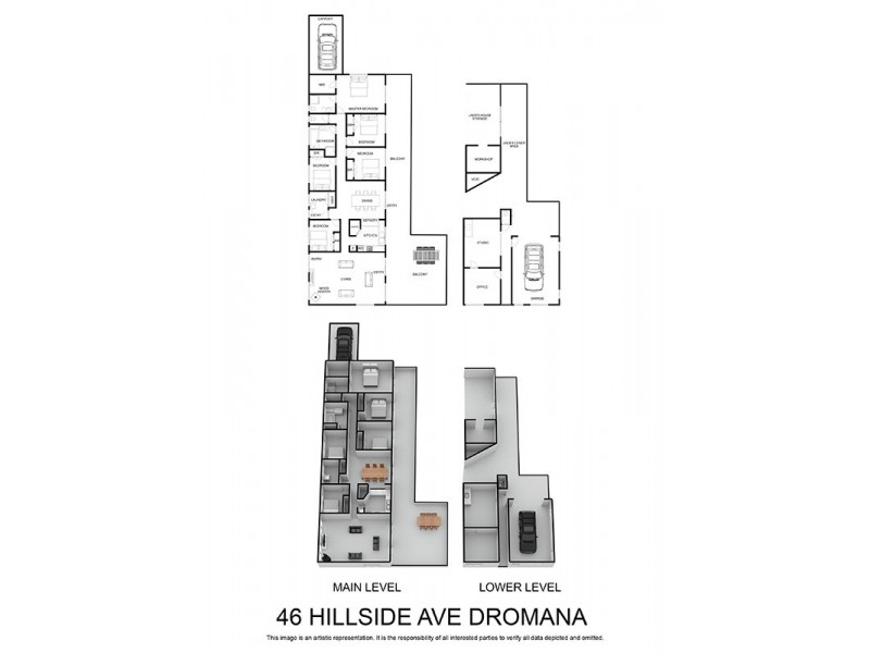 46 Hillside Avenue, Dromana VIC 3936 Floorplan