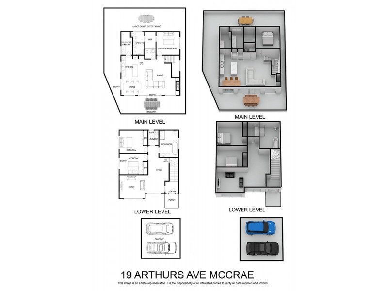 19 Arthurs Avenue, Mccrae VIC 3938 Floorplan