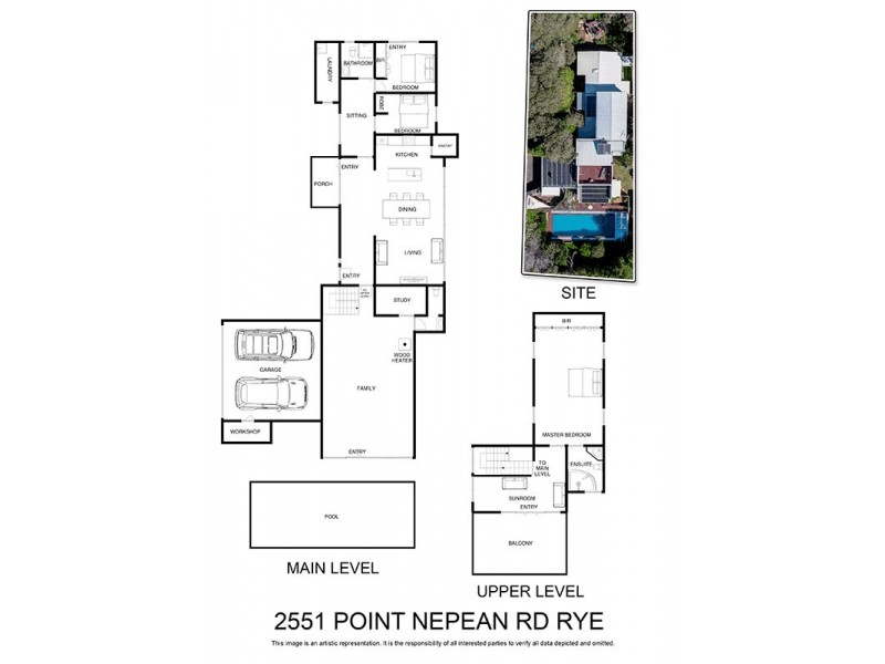 2551 Point Nepean Road, Rye VIC 3941 Floorplan