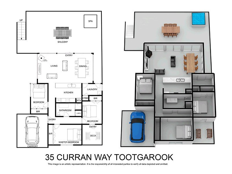 35 Curran Way, Tootgarook VIC 3941 Floorplan