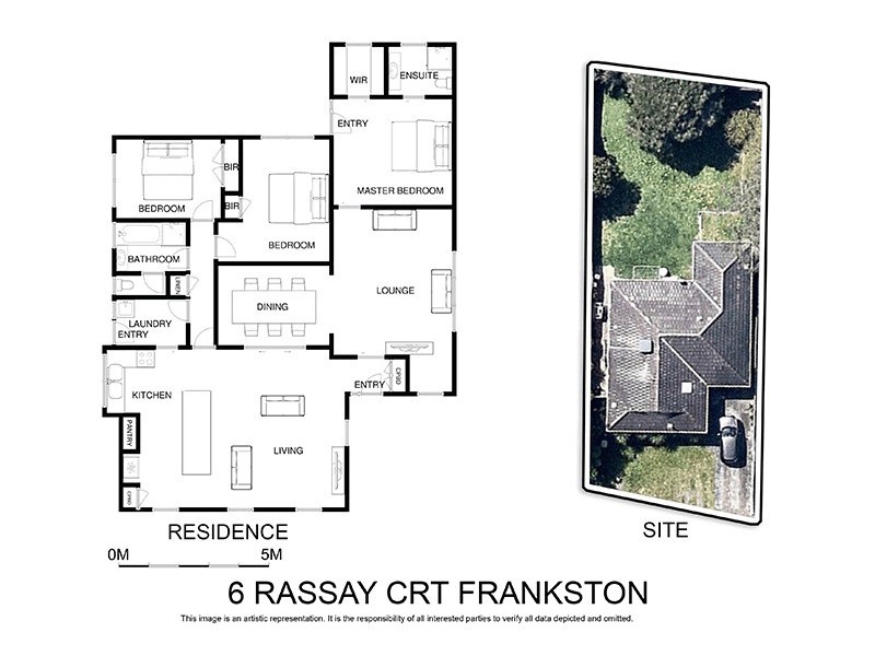 6 Rassay Court, Frankston VIC 3199 Floorplan