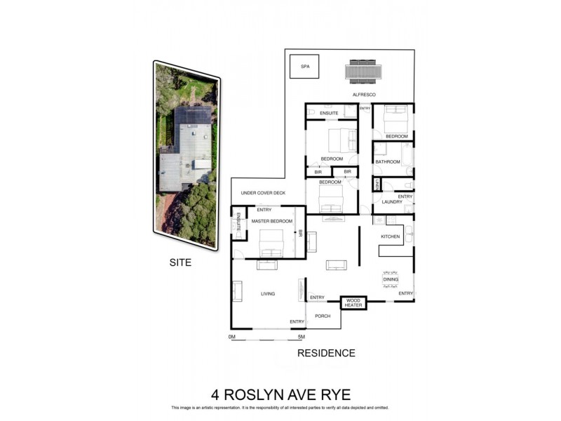 4 Roslyn Avenue, Rye VIC 3941 Floorplan