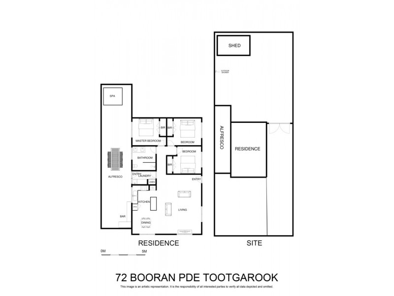 72 Booran Parade, Tootgarook VIC 3941 Floorplan