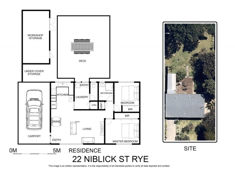 22 Niblick Street, Rye VIC 3941 Floorplan