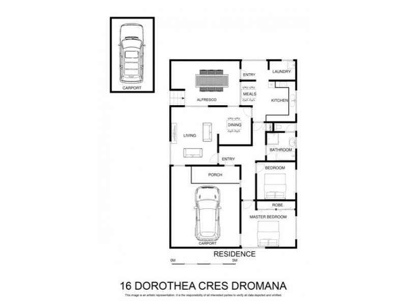 16 Dorothea Crescent, Dromana VIC 3936 Floorplan