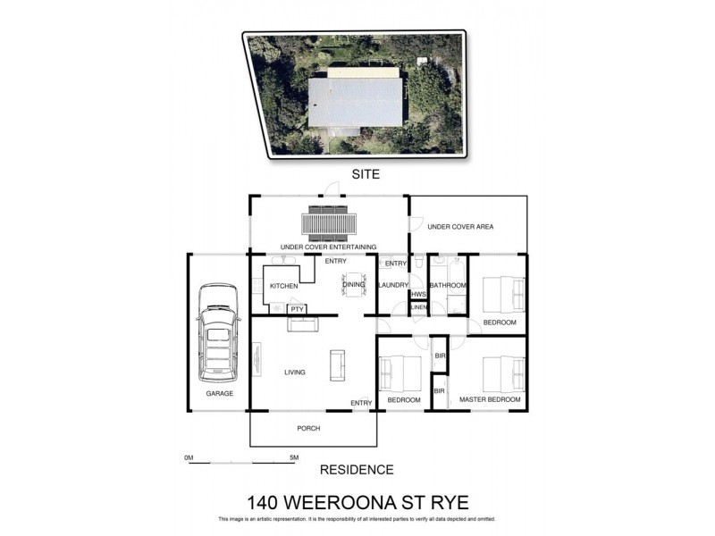 140 Weeroona St, Rye VIC 3941 Floorplan