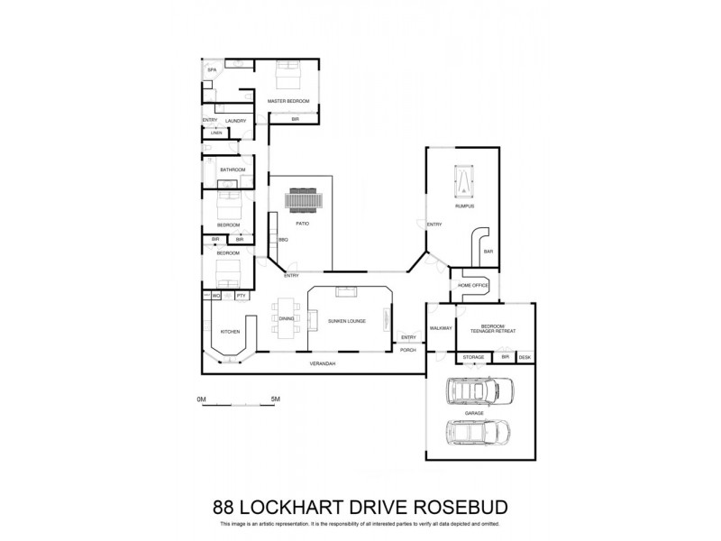 88 Lockhart Drive, Rosebud VIC 3939 Floorplan