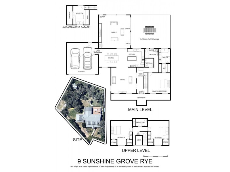 9 Sunshine Grove, Rye VIC 3941 Floorplan