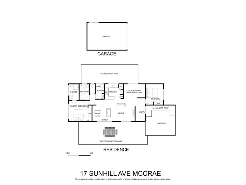 17 Sunhill Avenue, Mccrae VIC 3938 Floorplan