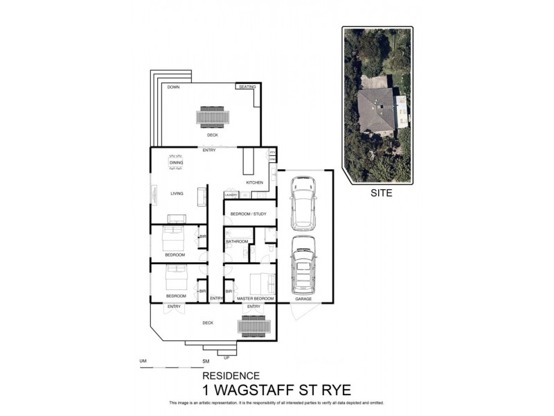1 Wagstaff Street, Rye VIC 3941 Floorplan